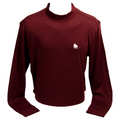 Shirt Men's Long Sleeve Belfair Pima Mock Bulldog Silhouette