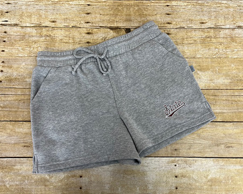 Women's Shorts Drawstring Script State