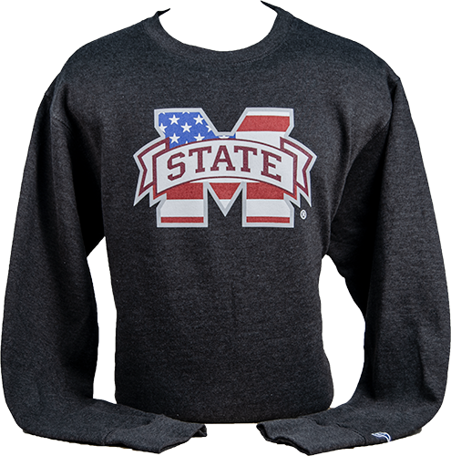 Sweatshirt Crew Campbell USA Flag M-State