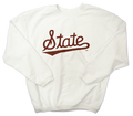 Sweatshirt Crew Corded Script State