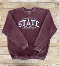 Sweatshirt Crew Corded Bulldogs Script