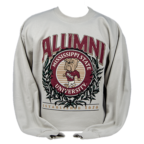 Sweatshirt Crew Alumni Seal Walking Bully Laurel
