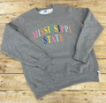 Sweatshirt Crew State Applique