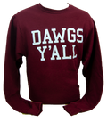 Sweatshirt Crew Dawgs Y'all