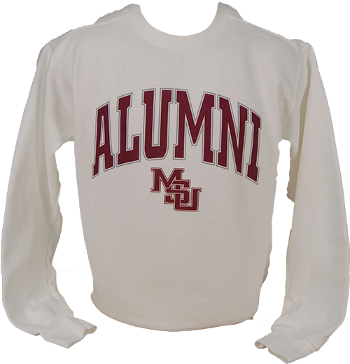 Sweatshirt Crew Tri Blend Alumni Interlock