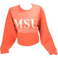 Sweatshirt Crew MSU Double Bars