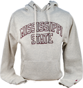Sweatshirt Hooded Mississippi State Distressed