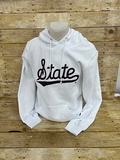 Sweatshirt Hooded Script State