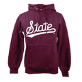Sweatshirt Hooded Script State