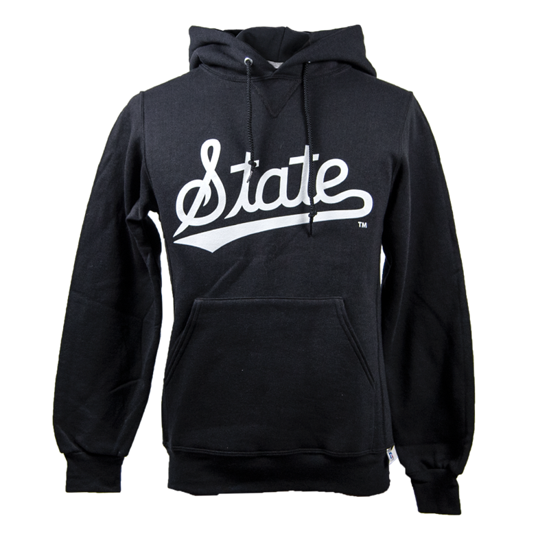 Sweatshirt Hooded Script State