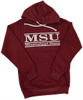 Sweatshirt Hooded Vintage MSU