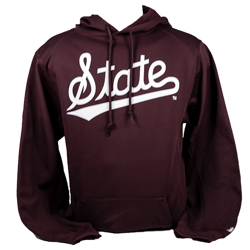 Sweatshirt Hooded Performance Script State