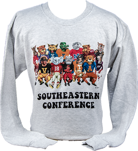 Sweatshirt Long Sleeve Sec Family  Mascots