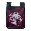 Jenkins Enterprises Tech Phone Id Holder Baseball State Script M-Over-S Bulldogs