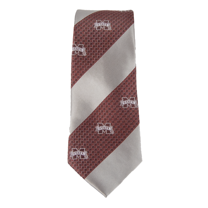 Tie Men's Geo Stripe M-State