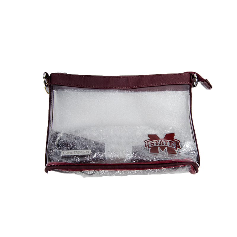 Capri Designs Tailgate Crossbody Small M-State W Strp
