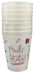 Valiant Gifts Wholesale Tailgate Cups Plong Sleevetc 8Pk Party Frosted Flex