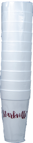 Maddesign Tailgate Cups Styrfm 10Pk Starkville Script Heart