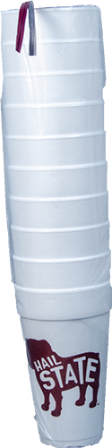 Maddesign Tailgate Cups Styrfm 10Pk Stndg Bulldog Hail State