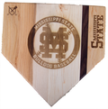 Baseball Bbq Tailgate Cutting Board Home Plate MS Circlee W 85 Logo On Side