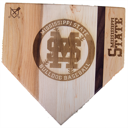 Baseball Bbq Tailgate Cutting Board Home Plate MS Circlee W 85 Logo On Side