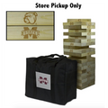 Victory Tailgate Tailgate Game Tumbl Tower Wood W Carry Case Bde M-State