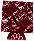Sewing Concepts Inc Tailgate Koozie Spirit Ptrn Assrtd Logos