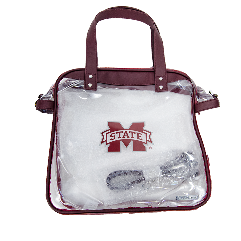 Capri Designs Tailgate Tote Carryall M-State Square Shapd W Strp