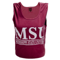 Tank Top Double Bars Comfort Colors Brick