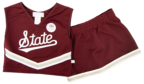 Toddler  2 Piece V-Neck Script State