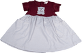 Toddler Dress Empire Bulldog Applique