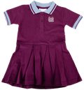 Toddler Dress Polo Collar M-Over-S