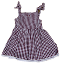 Toddler Dress long Sleeve Teagan Gingham M-State