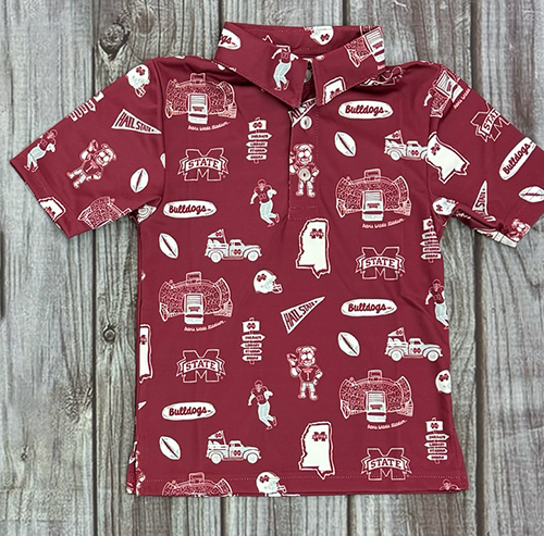 Toddler Polo Stadium Football Player Various Logos