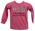 Toddler T-Shirt Long Sleeve  MSU Bulldogs M ST Bulldog HoodedS