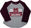 Toddler T-Shirt Raglan Quarter Length Baseball M-Over-S