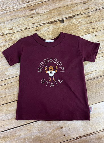Toddler T-Shirt Short Sleeve Bully Mississippi State Stars