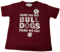 T-Shirt Short Sleeve Here We Go Bulldogs