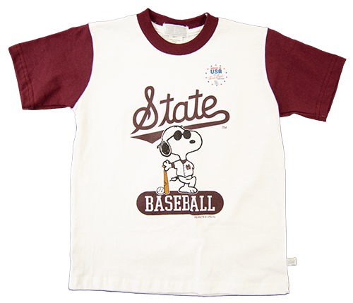 Toddler T-Shirt Short Sleeve Snoopy Script State
