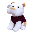 Bulldog Plush Sitting With T-Shirt M-State