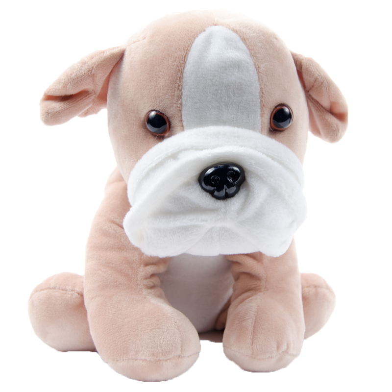 Toy Bulldog Warmies Plush
