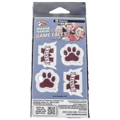 Innovative Adhesives Tattoo 4 Pack Paw M-State