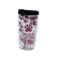 Tumbler 10 oz. Tervis Wavy Various Mississippi State Logos All Over