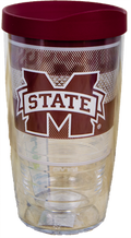 Tumbler 16 oz. Tervis Striped Bulldogs M-State