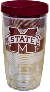 Tumbler 16 oz. Tervis Striped Bulldogs M-State