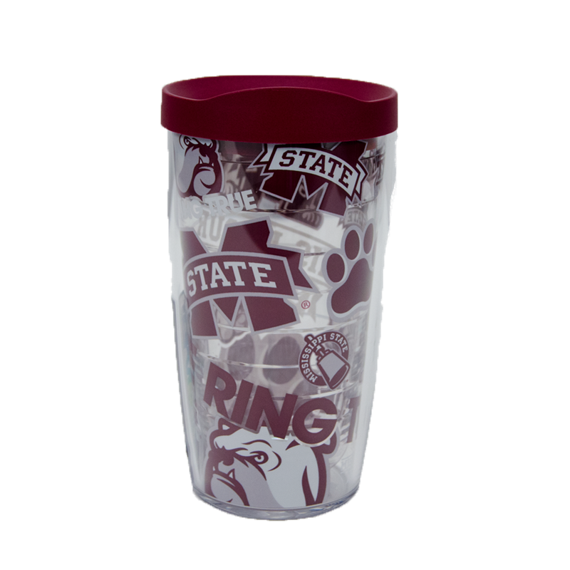 Tumbler 16 oz. Tervis Various Mississippi State Logos