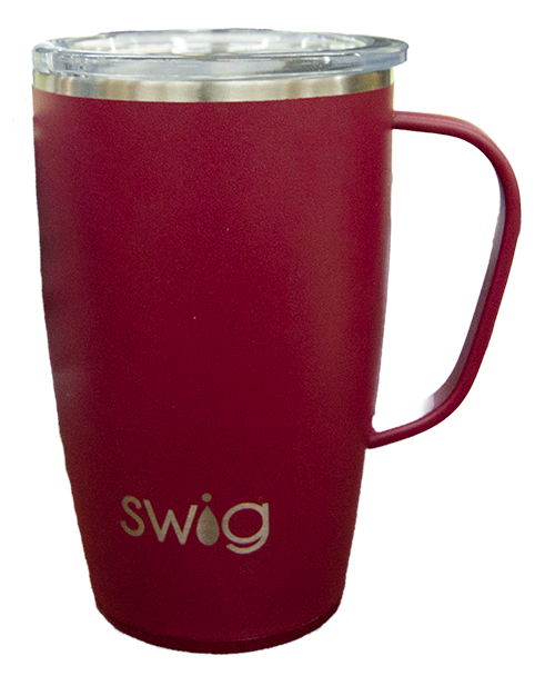 Travel Mug 18 oz. Swig Maroon