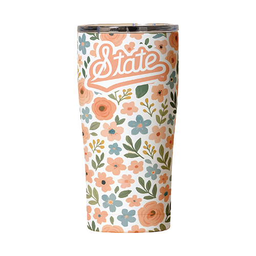 Tumbler 20 oz. Flower Petal Script State