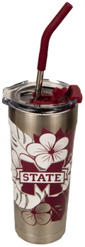 Tumbler 20 oz. Floral Stainless Steel M-State