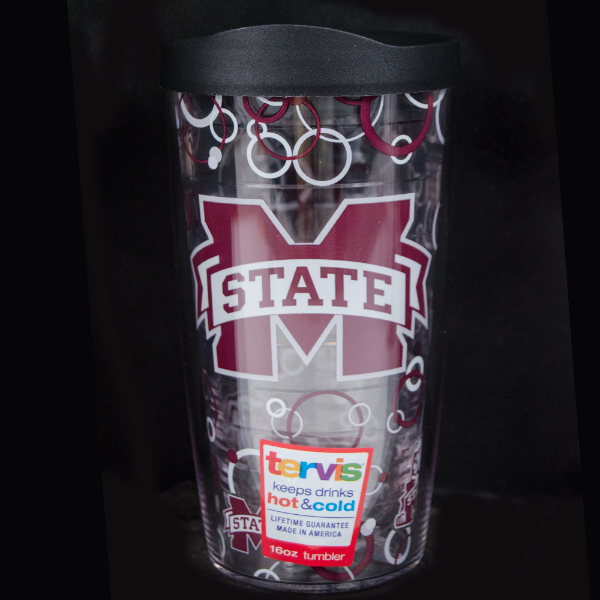 Tervis Tumbler Company Tumbler 24 Oz Bubble M-State Standing Bulldog Bde